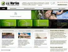 Tablet Screenshot of jjmartinslondrina.com.br